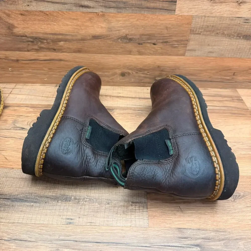 Georgia Giant Waterproof High Romeo Boot GR500 Mens size 7  Work Boots